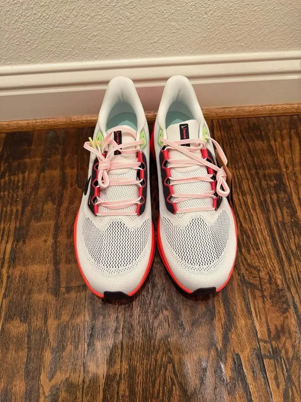 Nike Air Zoom Pegasus 41 Running Shoes White/Black-Crimson-Volt